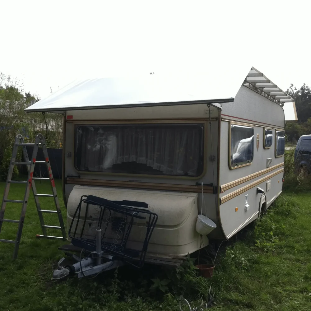Wohnwagen Regenplane